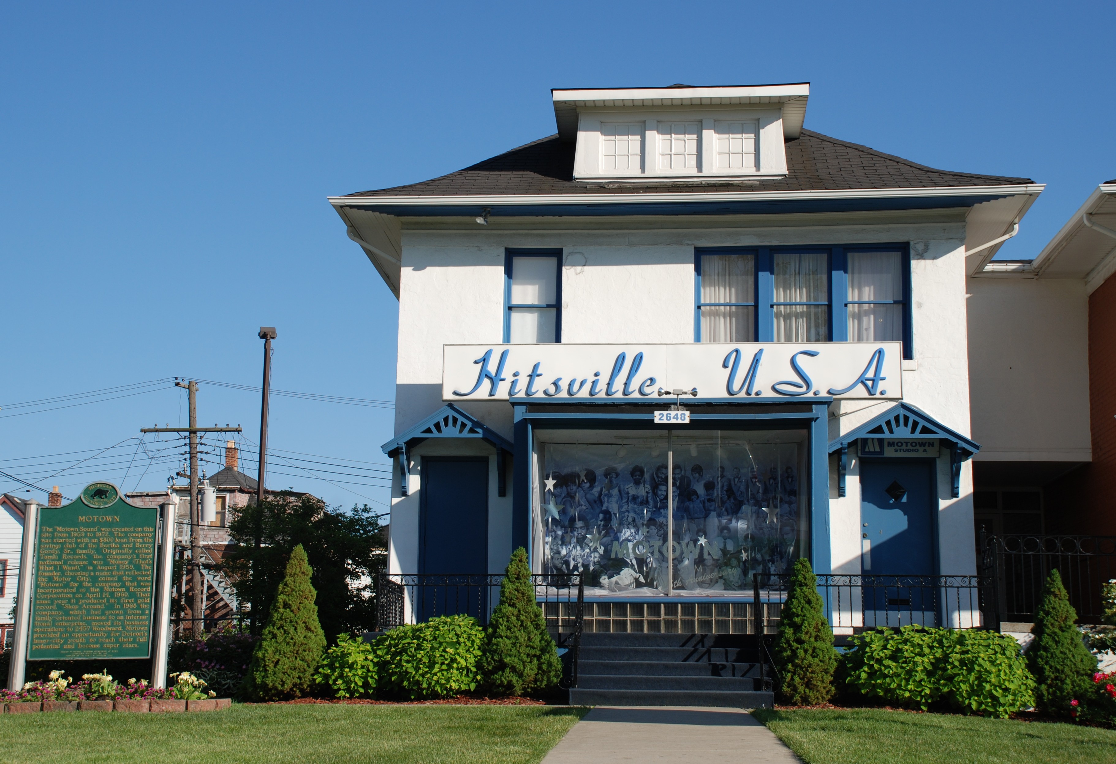 Motown Historical Museum at Hitsville U.S.A. in Detroit in 2010