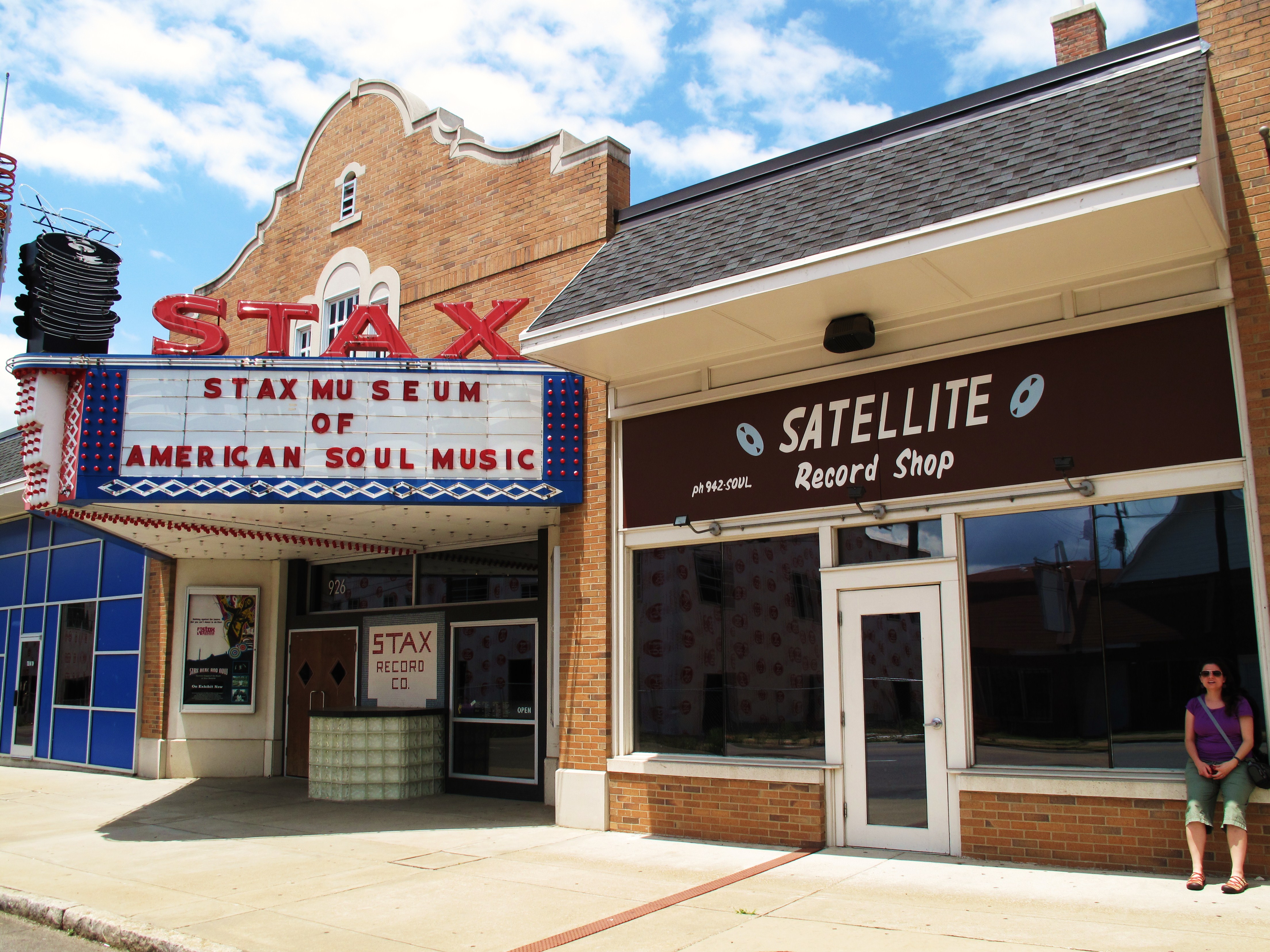 Stax Museum and Satellite Record Shop in Memphis in 2009